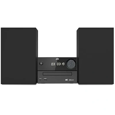 Imagen de JVC UX C25DAB Sistema Micro Hi Fi con CD, USB, Bluetooth, Dab+, FM, Line In e IR, Negro