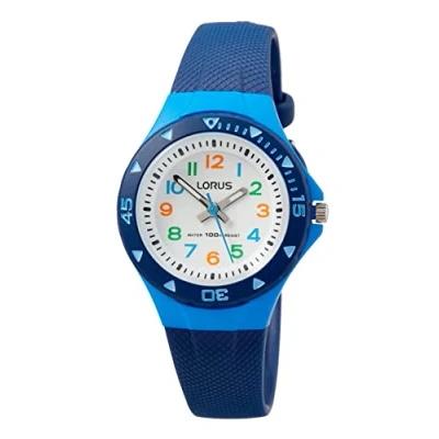 Imagen de Lorus Reloj Analogico para Niños de Cuarzo con Correa en Plata R2347MX9
