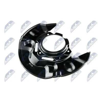 Imagen de NTY HTO TY 005 Chapa Protectora de Disco Freno Eje delantero, derecha