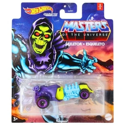 Imagen de Carácter Cars Hot Wheels Masters of The Universe Coche de vehículos a escala 1:64 Skeletor 2/5