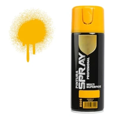 Imagen de H HANSEL HOME Pintura Spray Amarillo 400 Ml