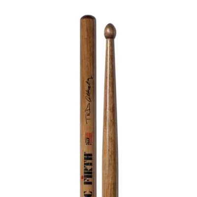 Imagen de Vic FIrth Baqueta para cajas Symphonic Collection serie Signature Ted Atkatz Persimmon Punta de Madera