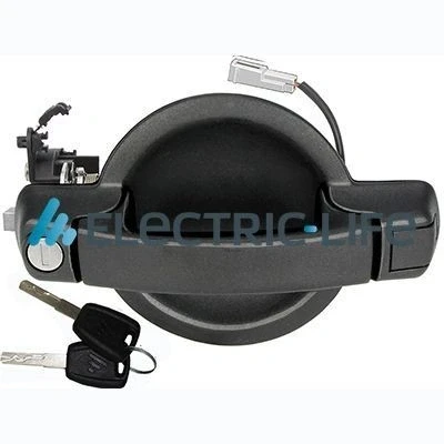 Imagen de ELECTRIC LIFE ZR80622 Manecilla de Puerta posterior con llave negro FIAT: Doblo I Familiar