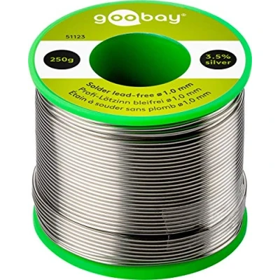Imagen de Fixpoint Hilo de estaño para soldar, 1 mm diámetro, 250 g, pieza
