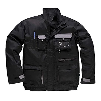 Imagen de Portwest Chaqueta Bicolor Texo, Tamaño: L, Color: Negro, TX10BKRL