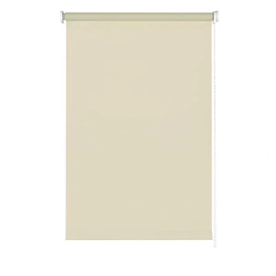 Imagen de GARDINIA Estor Enrollable de Tiro Lateral para Ventanas, Opaco, Protección Antideslumbrante, Montaje con Taladro, Oscurecido, Color Crema, 80 x 180 cm (Ancho Alto)