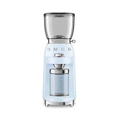 Imagen de Smeg Coffee Grinder 50&#039;Style Pastel Blue CGF01PBEU (Promoción 10%) ELECTRODOMESTICO, 150 W, No Aplica, Azul