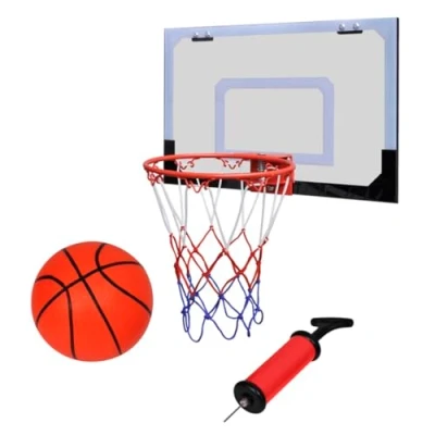 Imagen de vidaXL Juego Mini de Aro Baloncesto Interior con Pelota y Bomba Canasta