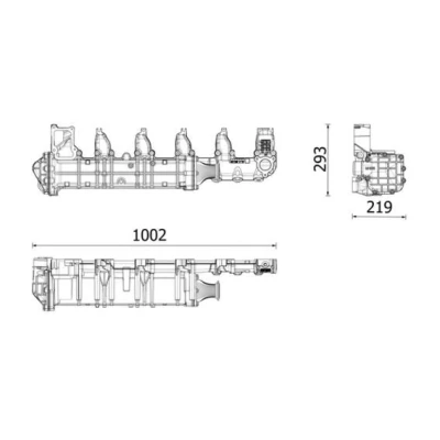 Imagen de Enfriador EGR MAHLE CE 51 000P