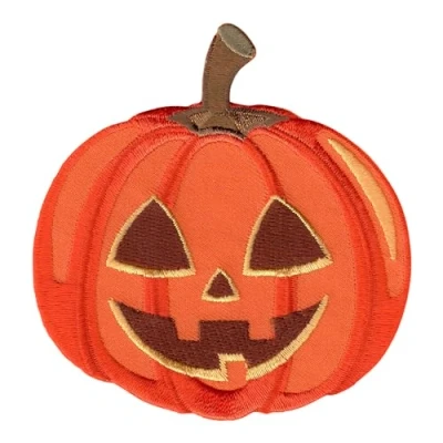Imagen de PatchMommy Calabaza Parche Termoadhesivo Halloween Bordado para Ropa Parches Infantiles y Apliques Niños