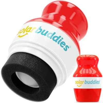 Imagen de Solar Buddies Aplicador de Protector Rojo Recargable Esponja para Solar, Crema y Loción Niños, Adultos Familias Contiene 100ml