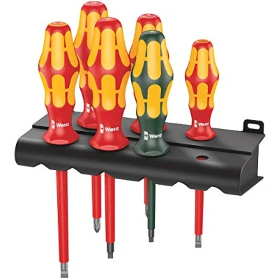Imagen de WERA 05347777001 160 i/168 i/6 Rack Juego de destornillador Kraftform Plus