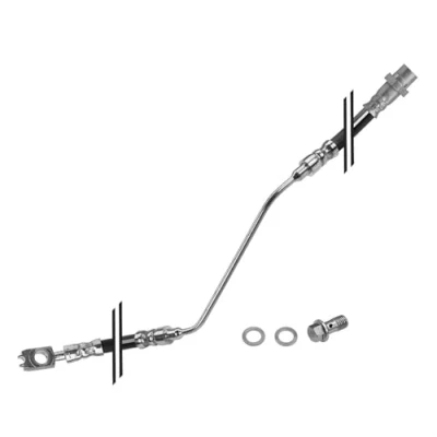 Imagen de MEYLE 314 525 0006/S Latiguillos de Freno izquierda, Eje trasero 570 M10x1 BMW: X5
