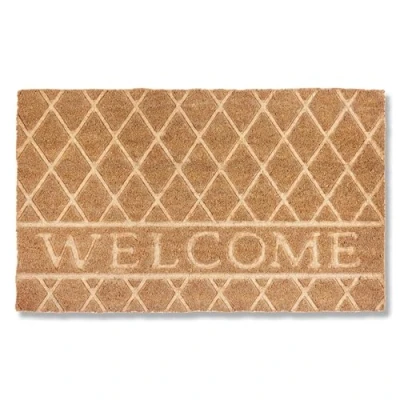Imagen de ASTRA Felpudo Moderno Coco 45x75cm Welcome Nature Antideslizante Exterior Interior