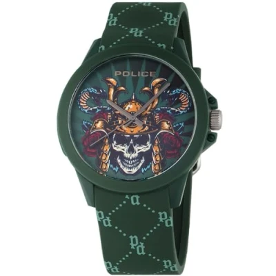 Imagen de Police Reloj Analógico para Hombres de Cuarzo con Correa en Silicona PEWUM2237771