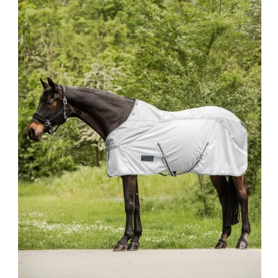 Imagen de WALDHAUSEN Protect Manta antimoscas para lluvia (125 cm), color gris y plateado