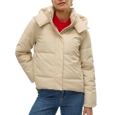 Imagen de Vero Moda Vmgretakylie Coated Jacket Chaqueta de invierno, Mujer, Talla: Medium, Oatmeal
