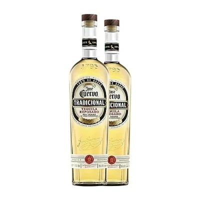 Imagen de Tequila José Cuervo Tradicional Reposado 70 cl (Caja de 2 Botellas cl)