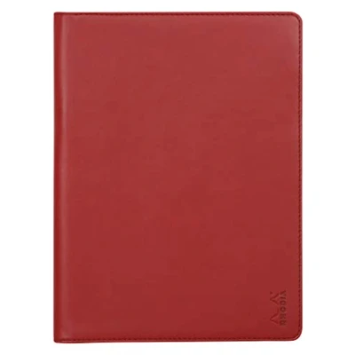 Imagen de RHODIA 216007C Libreta portadocumentos y Rhodiarama No. 16 Coquelicot para bloc de notas o cuadernos formato A5 (14,8 x 21 cm), piel italiana premium