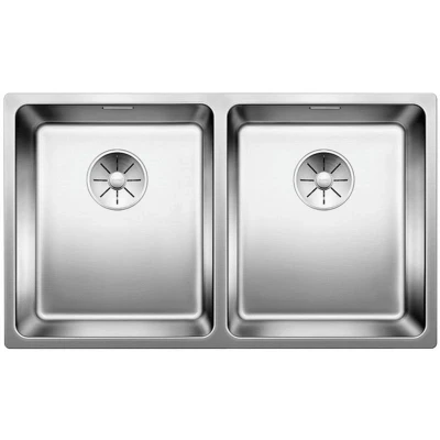 Imagen de Blanco 522981 Fregadero de cocina acero inoxidable, 340mm/340mm
