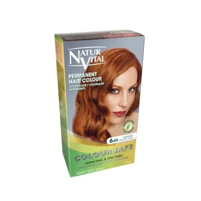Imagen de Naturaleza Y Vida Coloursafe Tinte Permanente Tono 6.43 Avellana 150 ml