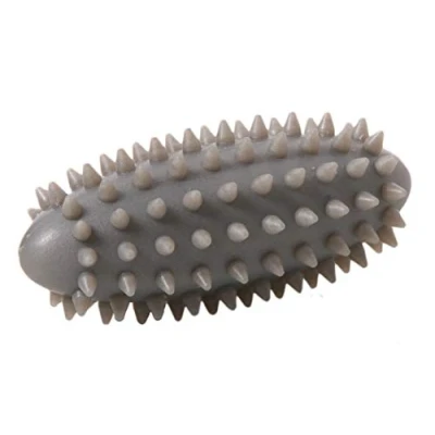 Imagen de Togu knobbed Long Spiky, bola de masaje punta larga, Plateado (Silber), 11 x 5 cm