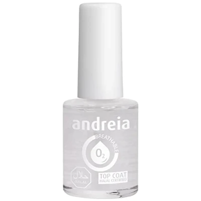 Imagen de Andreia Vernis Halal Capa Superior de Esmalte Uñas Vegano, Permeable y Transpirable que cumple con los requisitos
