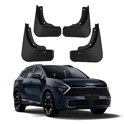 Imagen de BAGLEV 4 Piezas Guardabarros de Coche,para Kia Sportage 2022 2023 Antisalpicaduras Rueda Delantera Trasera Protector contra Salpicaduras Styling Accesorios