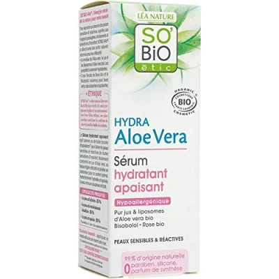 Imagen de SO&#039;BiO étic Suero Hidratante Hipoalergénico Aloe Vera 30 ml