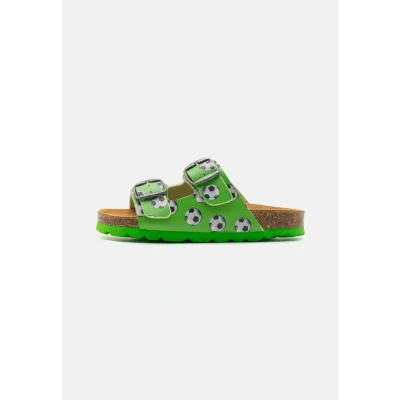 Imagen de LICO Bioline Universe Soccer Unisex Sandalias planas para niños, Talla: 42, Green Zapatos