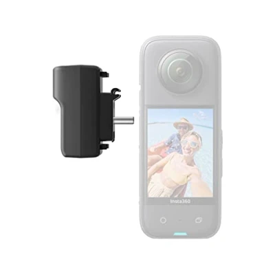Imagen de Insta360 Adaptador de micrófono INSBAQ/A X3 para Externo