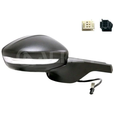 Imagen de Espejo retrovisor Alkar 6128881 derecha eléctrico calefactable, con sensor de temperatura, convexo CITROËN: C3 III