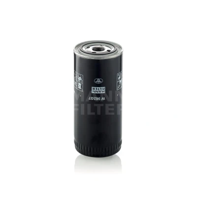Imagen de MANN FILTER W 962/27 Filtro de aceite 1 12 UNF con dos válvulas bloqueo retorno enroscable