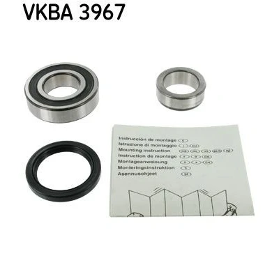 Imagen de SKF VKBA 3967 Juego de cojinete rueda con anillo retención 62 SUZUKI: Ignis I, Wagon R+ I Hatchback, II Hatchback