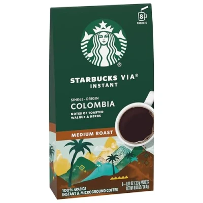 Imagen de Starbucks Via Ready Brew Coffee, Colombia, 8 Count