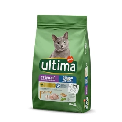 Imagen de Ultima Pienso para Gatos Esterilizados Senior con Pollo 10kg