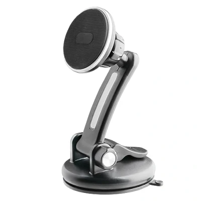 Imagen de Soporte de móvil para coche Muvit MCCHL0006, Con Ventosa y Magnético, Universal, Negro