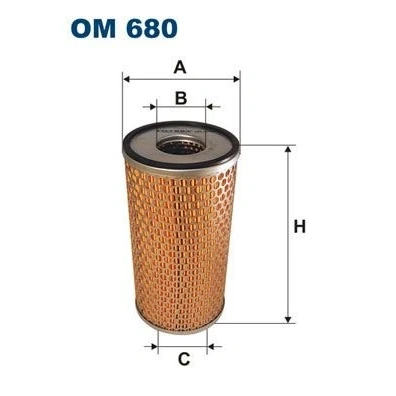 Imagen de Filtro de aceite FILTRON OM 680