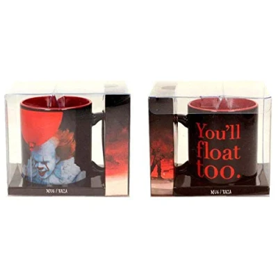 Imagen de DIRAC Taza Pennywise 2017 Ceramic Mug It Official Merchandising Tazas de Desayuno, 50 W, 5.3 Cubic_Centimeters, No Aplica, Color
