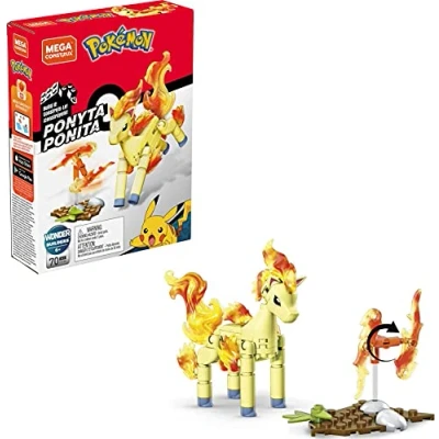 Imagen de Mega Construx Pokemon Figuras Power Pack Ponytia, Bloques de construcción (Mattel GKY86)