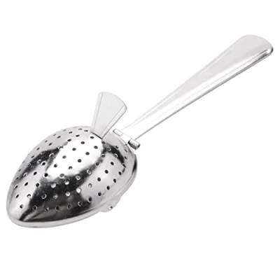 Imagen de ELGE Té de Acero Inoxidable Infusor Colador Cuchara Filtro Hojas Sueltas Hierbas