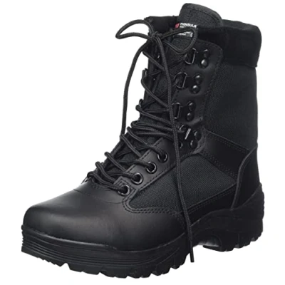 Imagen de Botas Mil Tec Tactical con cremallera YKK, para trekking, de montaña, disponible en varios modelos, color, talla 41/ UK 8
