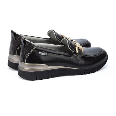 Imagen de Pikolinos Deportivo Cantabria W4R Mocasines, Mujer, Talla: 36, Black Piel