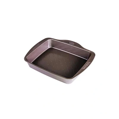 Imagen de Pyrex Fuente Rectangular 40X31Cm Asimetria, Acero, Negro, 3.19 cm