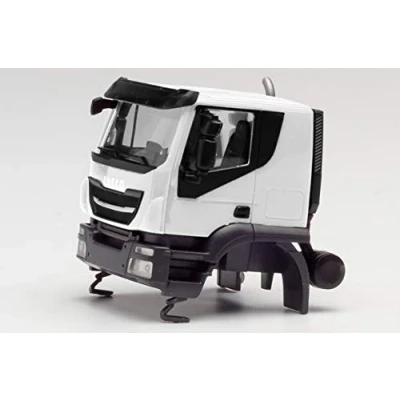 Imagen de herpa Unidades, Color Cabina del Conductor Servicio de repuestos Iveco Trakker, Blanco (2 Piezas), (085106)