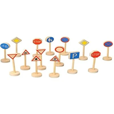 Imagen de Goki WM397 kit de figura juguete para niños Kits figuras (3 año(s), Multicolor, Niño/niña, Madera, 240 g, 15 pieza(s)) , color/modelo surtido