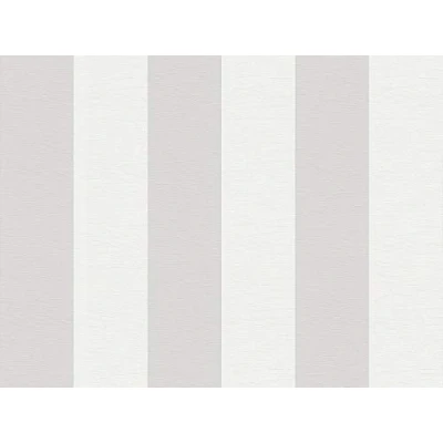 Imagen de A.S. Création Papel Pintado de Pared a Rayas en Gris y Blanco para Diferentes Espacios 10,05 m x 0,53