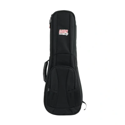 Imagen de Gator Cases MiZone Folk 4G Style Gig Bag para Ukelele con correas ajustables de mochila (GB UKE CON)