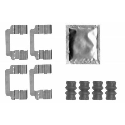 Imagen de Kit d&#039;accessoires, plaquette de frein à disque TEXTAR 82544900