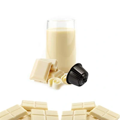 Imagen de 16 Kickkick Cápsulas Chocolate Blanco Compatible Nescafé Dolce Gusto